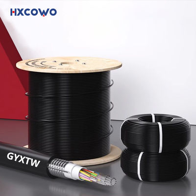 HXCOWO GYXTW Outdoor Armoured Fiber Cable for Stable Network Data Signal Transmission