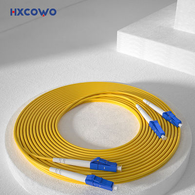 HXCOWO 0,9 mm/2 mm/3 mm câble blindé en fibre optique longueur d'onde 850nm/1310nm/1550nm 2