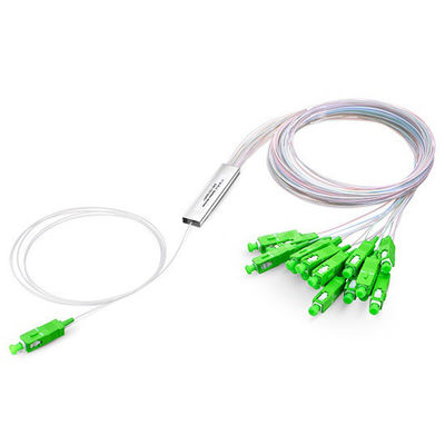 1x4 1x8 1x16 1x32 Fiber PLC Splitter For FTTH Singlemode Optical Cable 2.0mm SC APC