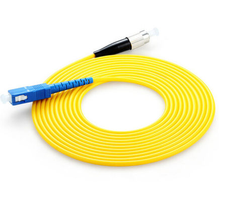 Réseau 4g PVC LSZH SC à FC OM3 Multi-Mode câble à fibre optique de 3 m de longueur