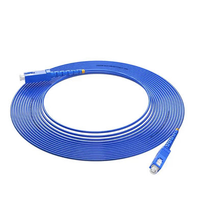 HXCOWO FTTH Solution Flexible en spirale blindé câble à fibre optique avec connecteur SC UPC